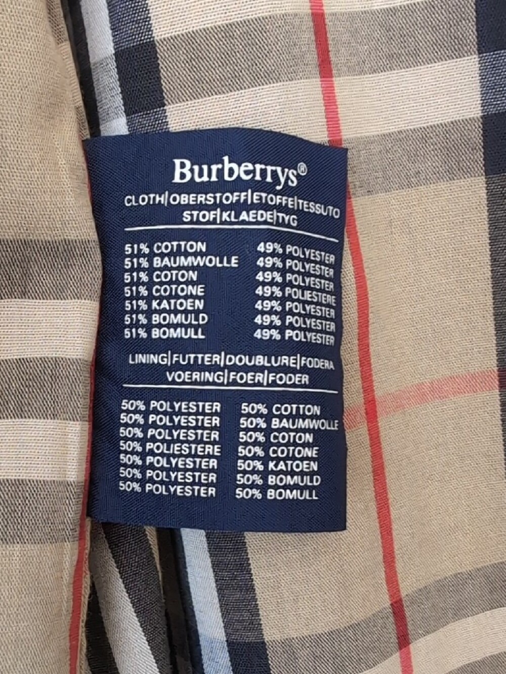 Burberry Trench Coat with Signature Check Lining - Picture 10 of 12